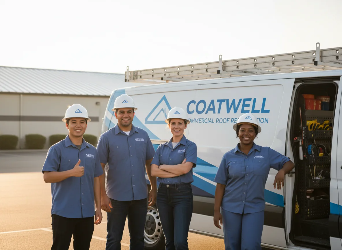 Commercial roof coating company in Wilton, CT